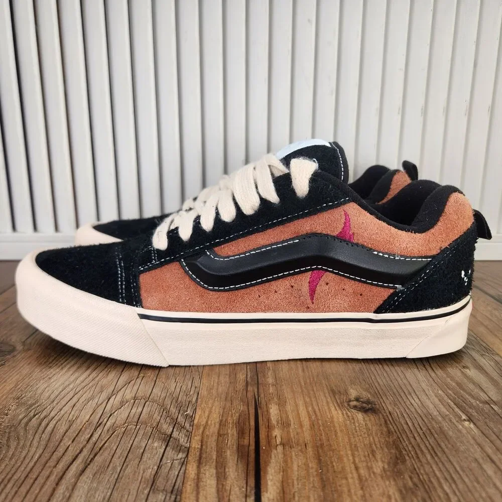 Vans Knu Skool Disney Scar Skate Shoes Mens Sz 10.5 100th Anniversary Lion King